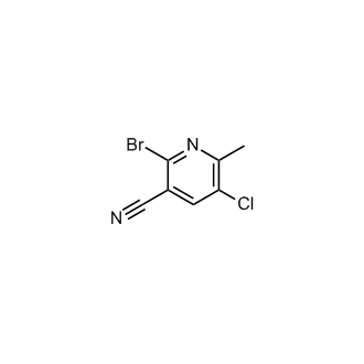 2-Bromo-5-chloro-6-methylnicotinonitrile