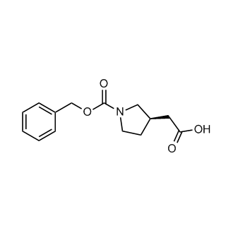 (R)-2-(1-((Benzyloxy)carbonyl)pyrrolidin-3-yl)acetic acid