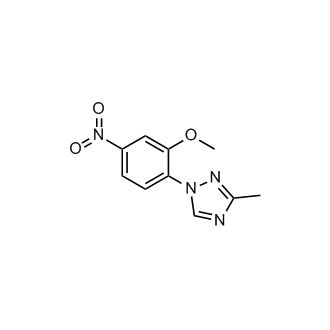1-(2-Methoxy-4-nitrophenyl)-3-methyl-1H-1,2,4-triazole