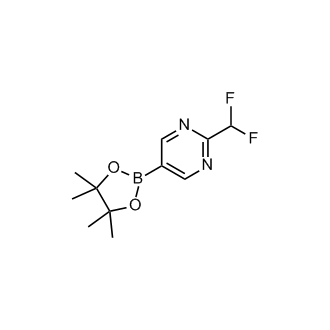 2-(Difluoromethyl)-5-(4,4,5,5-tetramethyl-1,3,2-dioxaborolan-2-yl)pyrimidine
