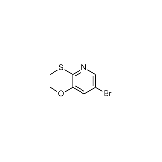 5-Bromo-3-methoxy-2-(methylthio)pyridine