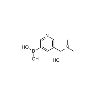 (5-((Dimethylamino)methyl)pyridin-3-yl)boronic acid hydrochloride