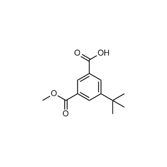 3-(tert-Butyl)-5-(methoxycarbonyl)benzoic acid