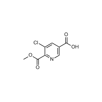 5-Chloro-6-(methoxycarbonyl)nicotinic acid