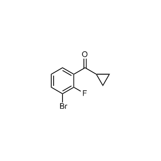 (3-Bromo-2-fluorophenyl)(cyclopropyl)methanone