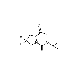 tert-Butyl (S)-2-acetyl-4,4-difluoropyrrolidine-1-carboxylate