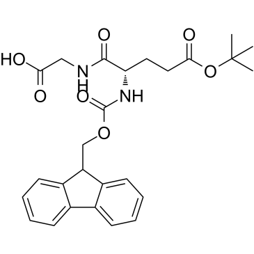 (S)-2-(2-((((9H-Fluoren-9-yl)methoxy)carbonyl)amino)-5-(tert-butoxy)-5-oxopentanamido)acetic acid