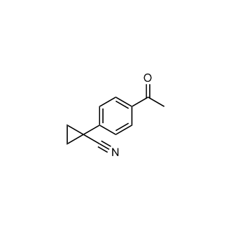 1-(4-Acetylphenyl)cyclopropanecarbonitrile