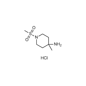 4-Methyl-1-(methylsulfonyl)piperidin-4-amine hydrochloride