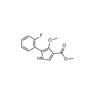 Methyl 5-(2-fluorophenyl)-4-methoxy-1H-pyrrole-3-carboxylate