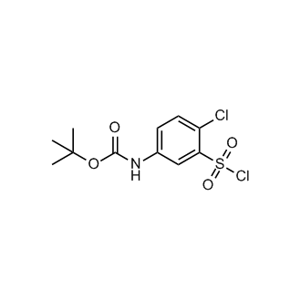 tert-Butyl (4-chloro-3-(chlorosulfonyl)phenyl)carbamate