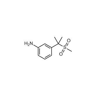 3-(2-(Methylsulfonyl)propan-2-yl)aniline