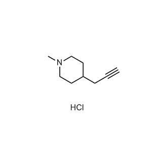 1-Methyl-4-(prop-2-yn-1-yl)piperidine (hydrochloride)