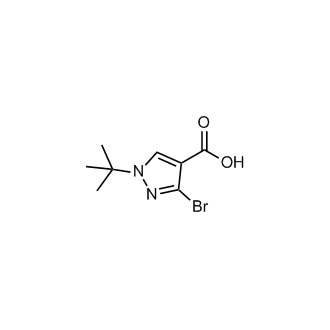 3-Bromo-1-(tert-butyl)-1H-pyrazole-4-carboxylic acid