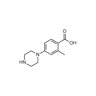 2-Methyl-4-(piperazin-1-yl)benzoic acid