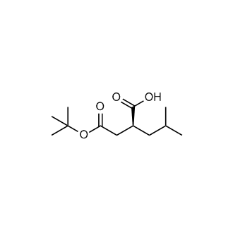 (S)-2-(2-(tert-Butoxy)-2-oxoethyl)-4-methylpentanoic acid