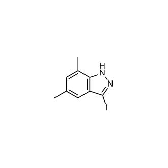 3-Iodo-5,7-dimethyl-1H-indazole