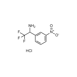 2,2,2-Trifluoro-1-(3-nitrophenyl)ethan-1-amine hydrochloride