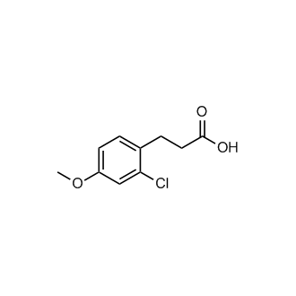 3-(2-Chloro-4-methoxyphenyl)propanoic acid