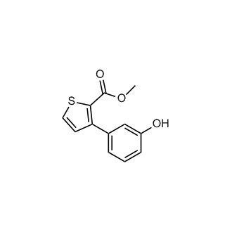 Methyl 3-(3-hydroxyphenyl)-2-thiophenecarboxylate