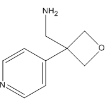 (3-(Pyridin-4-yl)oxetan-3-yl)methanamine