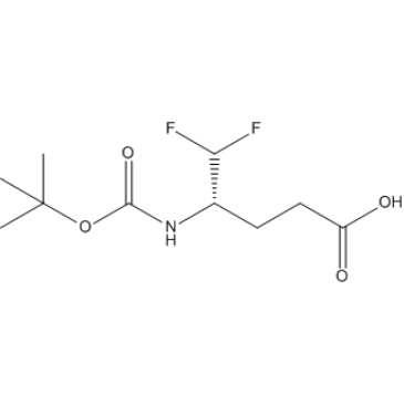 (S)-4-((tert-Butoxycarbonyl)amino)-5,5-difluoropentanoic acid