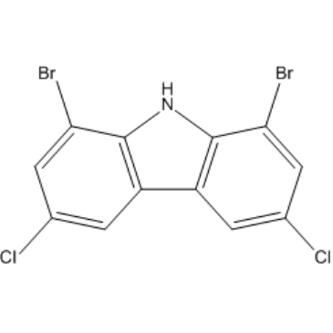 1,8-Dibromo-3,6-dichlorocarbazole