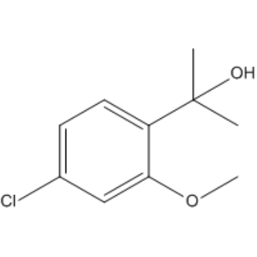 2-(4-Chloro-2-methoxyphenyl)propan-2-ol