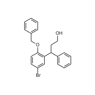 3-(2-(Benzyloxy)-5-bromophenyl)-3-phenylpropan-1-ol