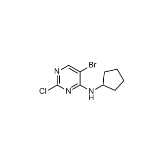 5-Bromo-2-chloro-N-cyclopentylpyrimidin-4-amine