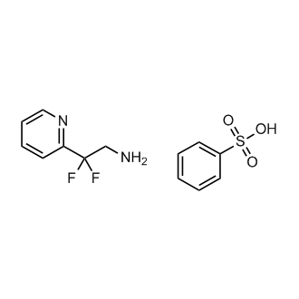 2,2-Difluoro-2-(pyridin-2-yl)ethanamine benzenesulfonate