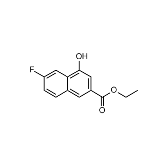 Ethyl 6-fluoro-4-hydroxy-2-naphthoate