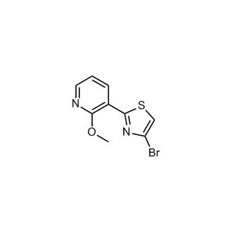 4-Bromo-2-(2-methoxypyridin-3-yl)thiazole