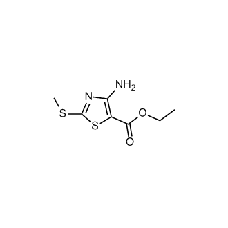 Ethyl 4-amino-2-(methylthio)thiazole-5-carboxylate