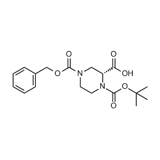 (2R)-Piperazine-1,2,4-tricarboxylic acid 4-benzyl ester 1-tert-butyl ester
