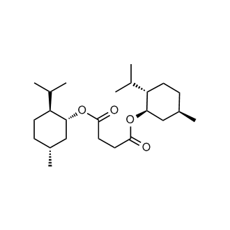 bis((1R,2S,5R)-2-isopropyl-5-methylcyclohexyl) succinate