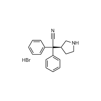 (S)-2,2-Diphenyl-2-(pyrrolidin-3-yl)acetonitrile hydrobromide