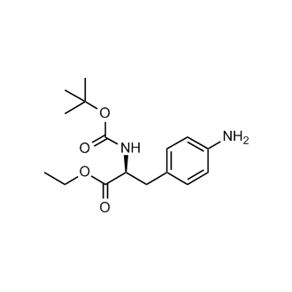 (S)-ethyl 3-(4-aminophenyl)-2-(tert-butoxycarbonylamino)propanoate