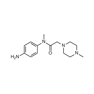 N-(4-aminophenyl)-N-methyl-2-(4-methylpiperazin-1-yl)acetamide