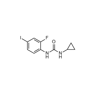 1-Cyclopropyl-3-(2-fluoro-4-iodophenyl)urea
