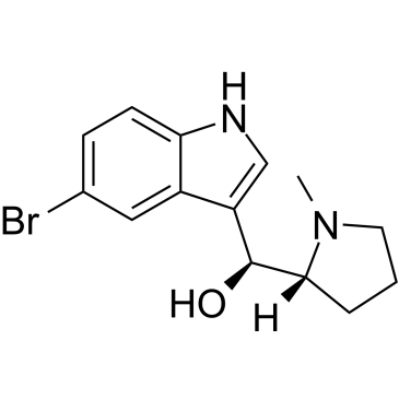 (S)-(5-bromo-1H-indol-3-yl)((R)-1-methylpyrrolidin-2-yl)methanol