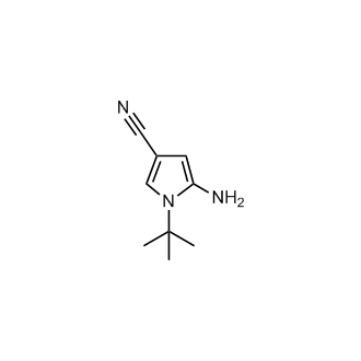 5-Amino-1-(tert-butyl)-1H-pyrrole-3-carbonitrile