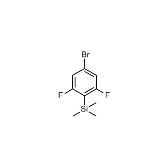 (4-Bromo-2,6-difluorophenyl)trimethylsilane