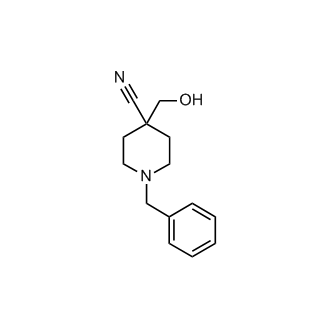 1-Benzyl-4-(hydroxymethyl)piperidine-4-carbonitrile