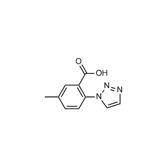5-Methyl-2-(1H-1,2,3-triazol-1-yl)benzoic acid