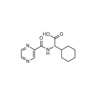 (S)-2-cyclohexyl-2-(pyrazine-2-carboxamido)acetic acid