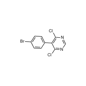 5-(4-Bromophenyl)-4,6-dichloropyrimidine
