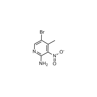 2-Amino-5-bromo-4-methyl-3-nitropyridine