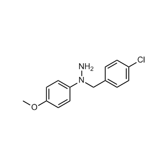 1-(4-Chlorobenzyl)-1-(4-methoxyphenyl)hydrazine