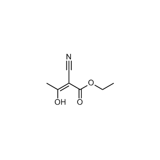(Z)-ethyl 2-cyano-3-hydroxybut-2-enoate